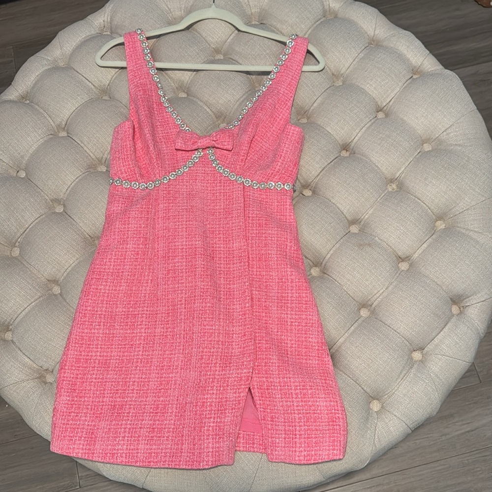 Pink Sleeveless Dress
